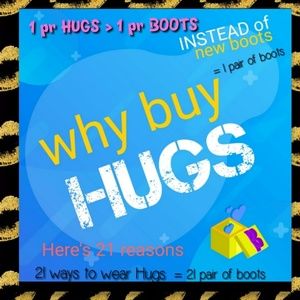 Readme...Buying Hugs boot covers is like buying...